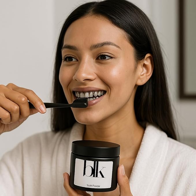 Premium Activated Charcoal Natural Coconut Teeth Whitening Powder - Safe for Enamel to get a Whiter and Brighter Smile - Organic Toothpaste Detoxifier