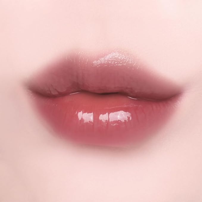 DINTO Frozen Lip Jelly - Icy Cool Plumping Lip Gloss with Metal Tip - High-Shine Non-Sticky Jelly Formula for Fuller, Juicy Lips - Vegan & Cruelty-Free - 0.3 fl oz - Shade 379 Crow