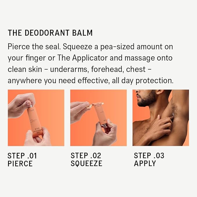 AKT Deodorant Balm 1.7 Fl Oz, Natural Deodorant for Men and Women, Award-Winning, Multi-use, Cream Deo Without Aluminum, Sc.05 Columbia Road, Plastic Free, All Genders