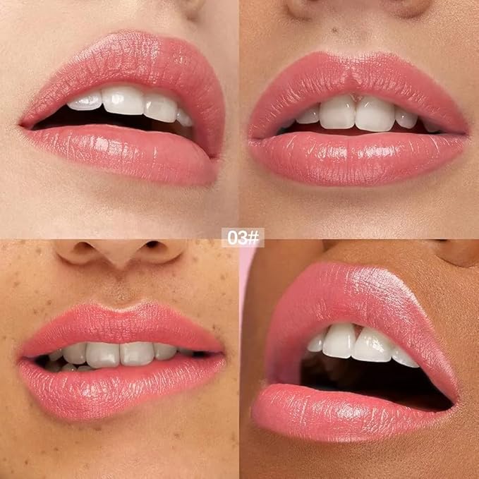Lip Stain Hydrating High Shine – Lightweight Non-Sticky Glossy Lip Tint, Mirror Shine Moisturizing Lip Makeup for Plump & Full Lips, Long-Lasting Rich Color Lip Glaze, Soft Smooth Lip Gloss 03#