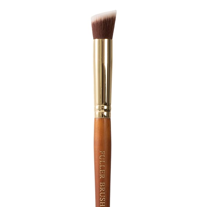 Fuller Brush Cosmetic Concealer Brush 568 – Soft Bristles for Blending Liquid or Cream Concealer – Makeup Brush for Eyes, Nose, and Small Areas – Small Brush for Covering Spots