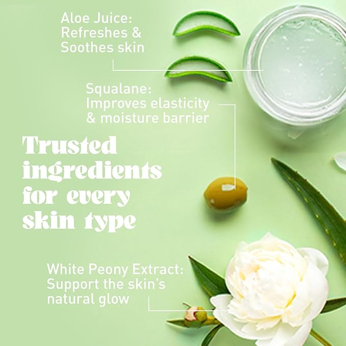 NATURE WELL Dreamy Radiating & Cleansing Body Wash, Infused With Aloe Juice, Squalane, White Peony Extract, Scented With Sweet Mandarin, Bergamot, Vanilla Orchid & Pink Sugar, 13 Fl Oz