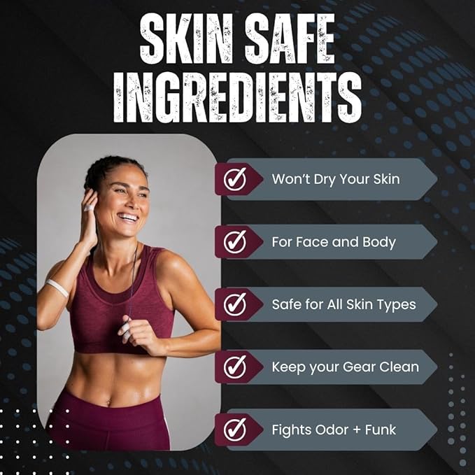 Deodorizing Spray – Refreshing Body & Gear Spray for Wrestlers, MMA, Jiu-Jitsu & Athletes – 8oz Bottle (Sandalwood + Bourbon)