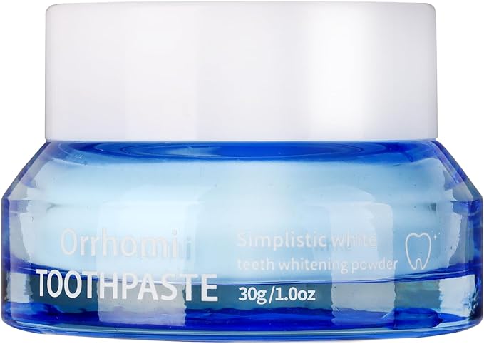 Teeth Whitening Powder, Toothpaste Whitening Powder Stain Removal Without Sensitivity, Natural Teeth Whitener Refreshing Mint Flavor Breath Freshener, 1 Ounce (Pack of 1)