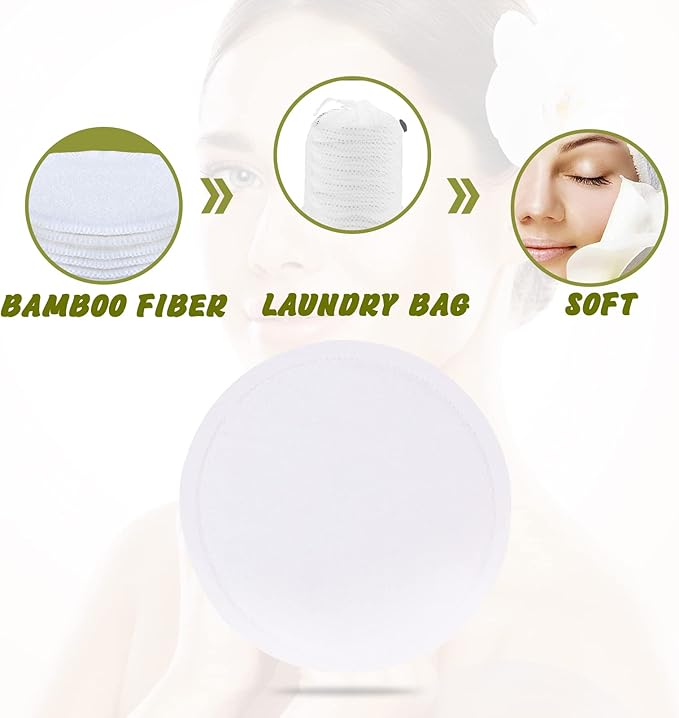 30 pack reusable makeup remover