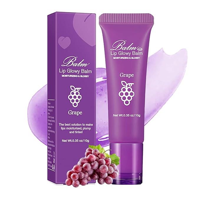 Lip Glowy Balm Hydrating Sleeping Lip Grape)