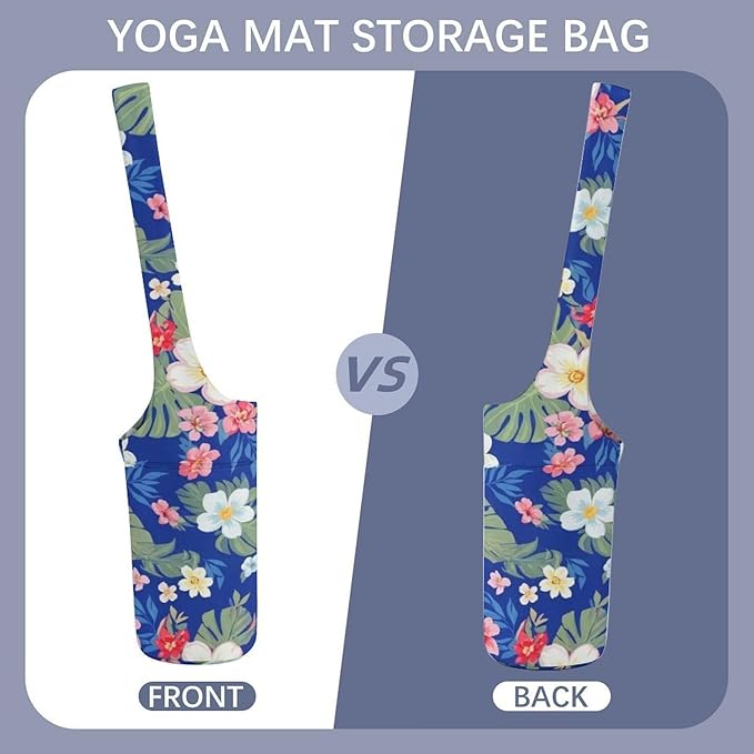 Stylish Yoga Mat Bag for Women Exercise Mat Holder with Shoulder Strap Yoga Mats Totes Sports Storage Bag