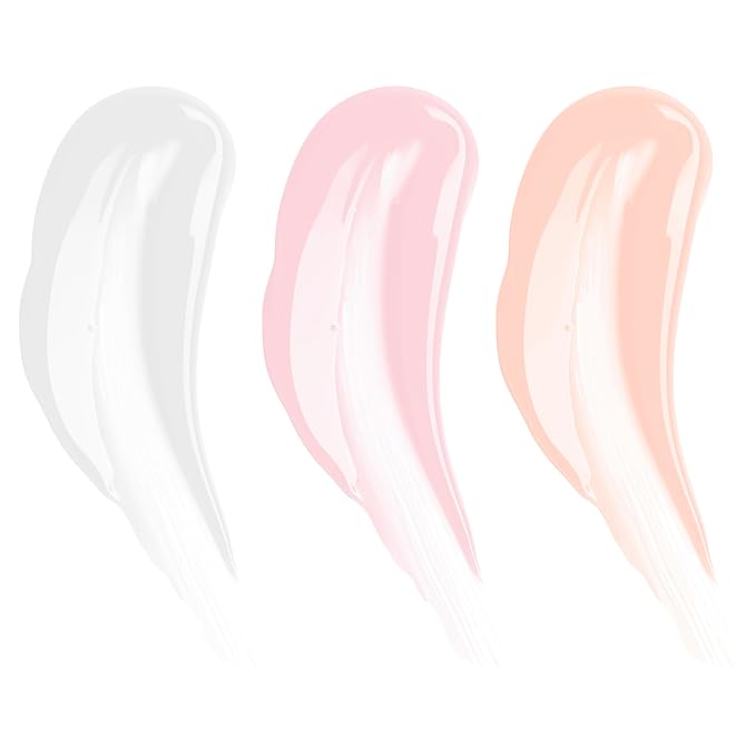 MCoBeauty - Lip Gloss Trio - 3-in-1 Gloss Keyring with Three Shades for On-the-Go Hydration & Shine - Vegan, Cruelty-Free Lip Makeup - Stocking Stuffers for Teen Girls and Women, Christmas Gifts