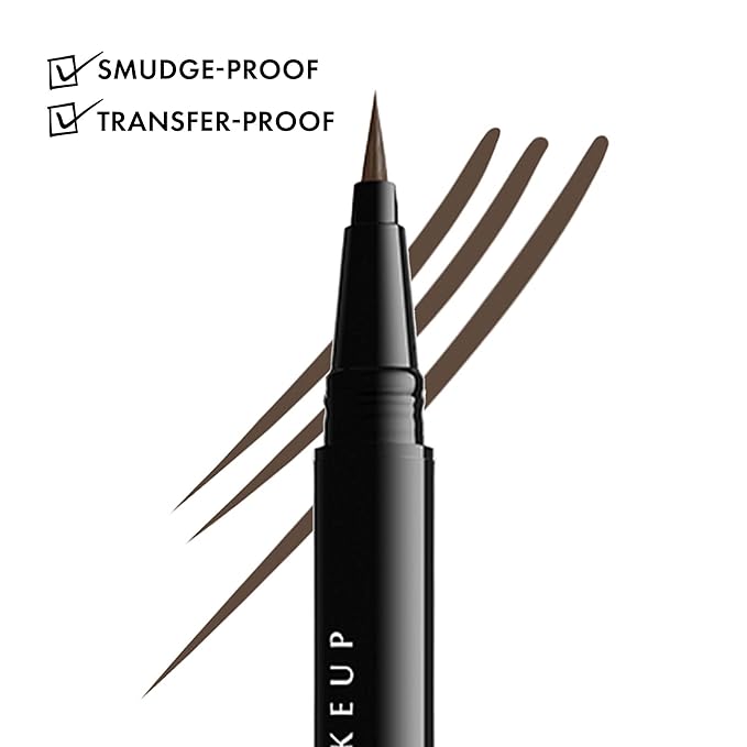 NYX PROFESSIONAL MAKEUP Lift & Snatch Eyebrow Tint Pen, Ash Brown (Pack Of 2)