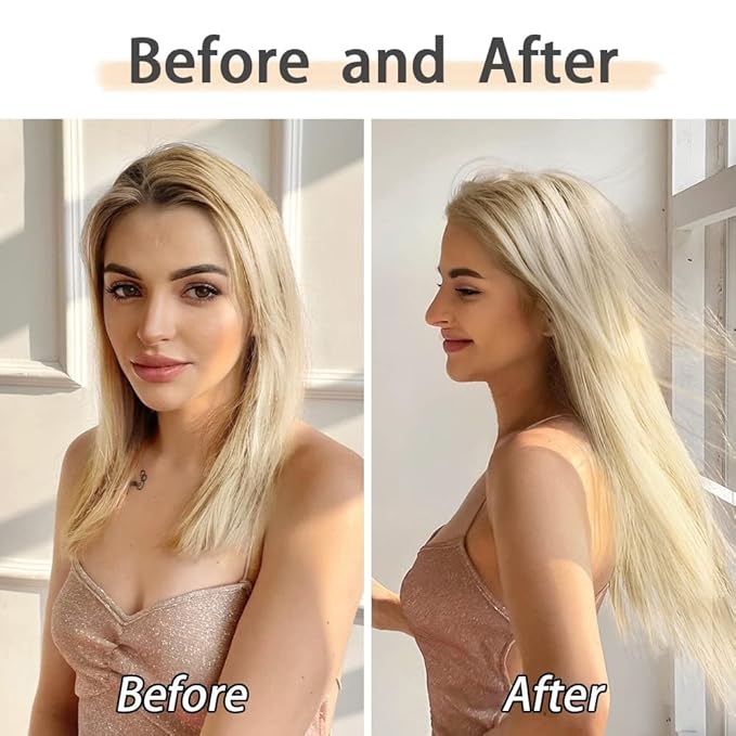 Blonde Clip in Hair Extensions Straight 22" Long Synthetic Black Thick 5PCS Clips on Hairpieces for Women Weddings Party Daily Use Curly Wavy 18" Cheap Girls Brown Auburn White Full Head 5 Oz