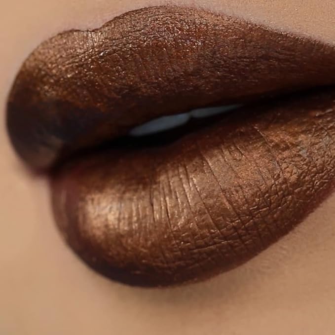 Beauty Bakerie Lip Whip Liquid Metallic Lipstick, Long Long