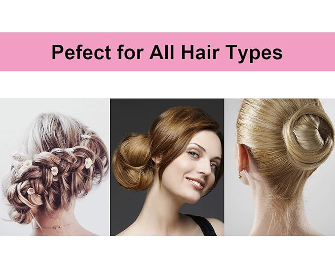 MAORULU Bobby Pins, 200 CT Gold Bobby Pins for Buns, Premium Hair Pins for Kids, Girls and Women, Great for All Hair Types, 2 Inch for Thick Hair and Thin Hair (Blonde)