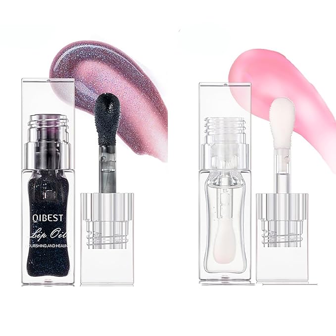 Color Changing Lip Glow Oil Set - 2PCS Changing