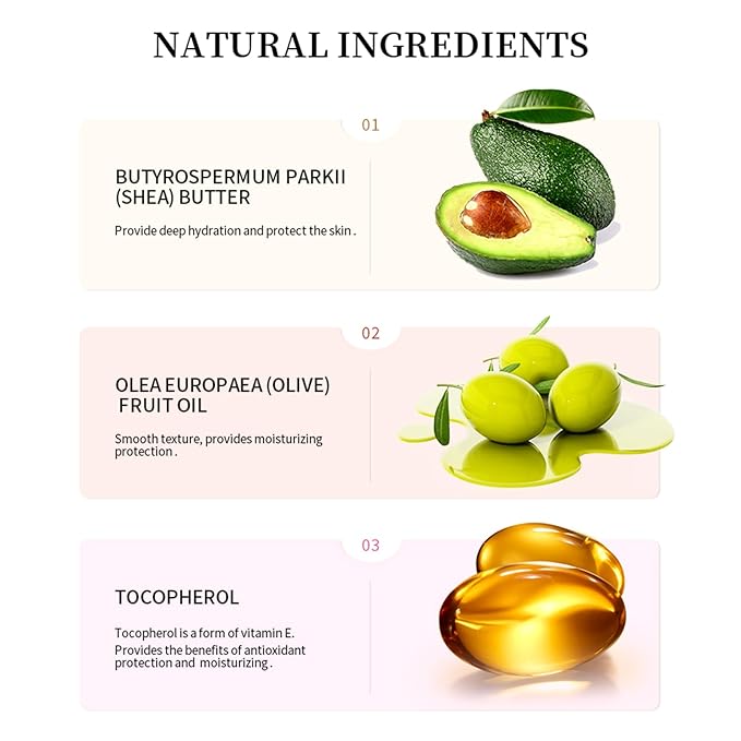 Lip Butter Balm, Day/Night Hydrating Lip Oil