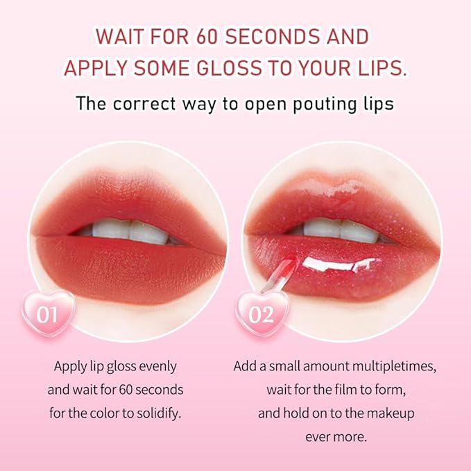 Dual-Ended Lip Stain & Lip Oil – 2-in-1 Matte Color and Hydrating Gloss, Long-Lasting Non-Sticky Lip Tint, Nourishing Moisture & Glassy Shine for Day-to-Night Looks 06#