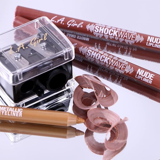 L.A. Girl Shockwave Lipliner, Maple Glaze GP741 (Pack of 2)