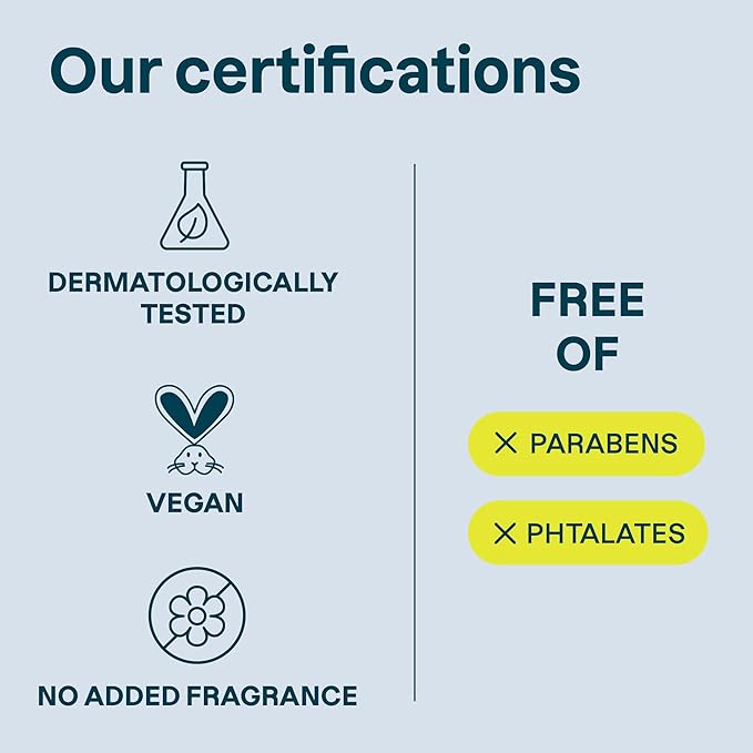 ATTITUDE Hair Shampoo for Sensitive Dry Scalp, EWG Verified, Soothing Oat, For Thin Hair, Naturally Derived Ingredients, Vegan and Plant-Based, Volume and Shine, Unscented, 16 Fl Oz