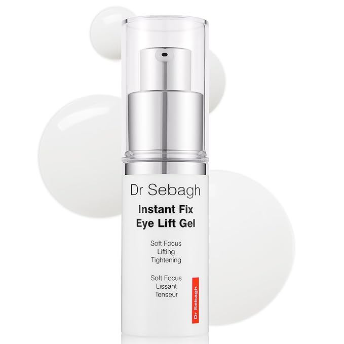 Dr Sebagh Instant Fix Eye Lift Gel (0.51 fl oz) - Fast-Absorbing Under Eye Moisturizer & Eyecream for Dark Circle - Hollow Eyes Treatment & Under Eye Plumper - Instant Tightening Eye Cream