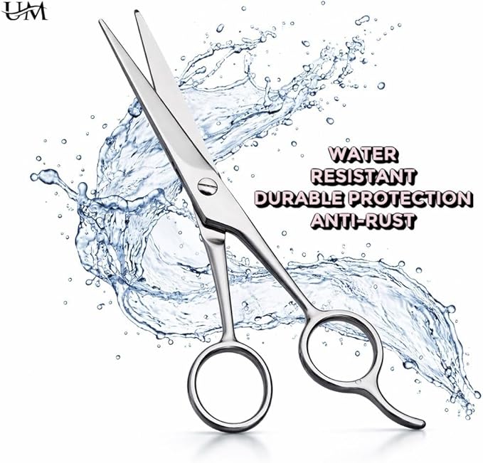 UM Supplies Scissors 6.5 | Premium Barber Shears For Hair Cutting | Multiple Purpose Cutting Scissors | Haircut Scissors For Salon I Women | Mens | kids I Pets