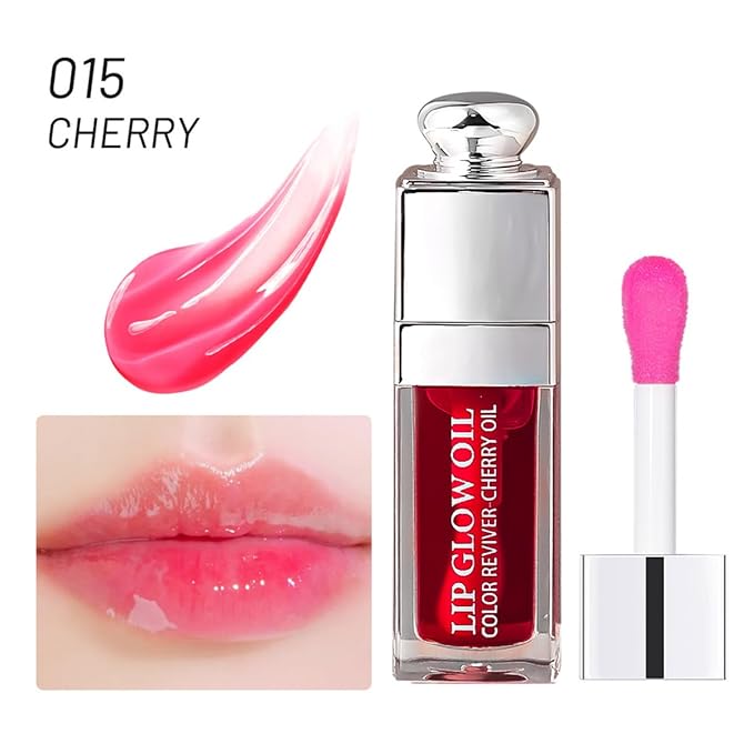 Hydrating Lip Glow Oil, Moisturizing Plumper