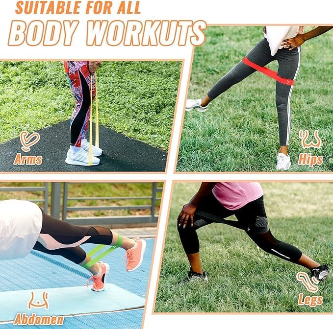 8PCS Home Fitness set 2 (1lb (1lb Each), 5PCS Resistance