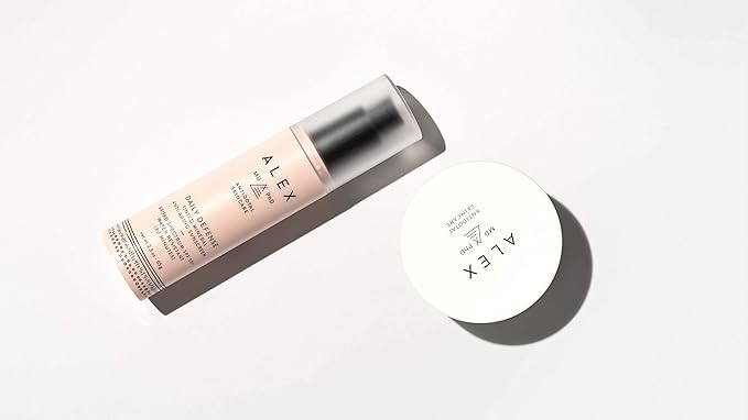 ALEX MD PhD Sunscreen for Face, Tinted Mineral Facial Sunscreen SPF 50+, Anti Aging Daily Defense Moisturizer for Sensitive and Post-Procedure Skin with Zinc Oxide, Chemical-Free, Coral Reef Friendly