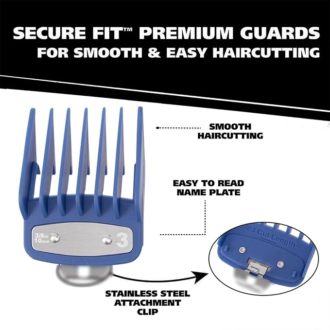3 Pack Clipper Guards Premium