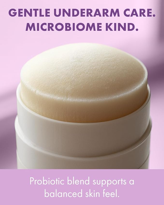 Probiotic Deodorant - Natural Deodorant for Women & Men, Plant-Based Aluminum & Baking Soda Free Deo Stick, 3 oz by Candida Freedom - Citrus Breeze