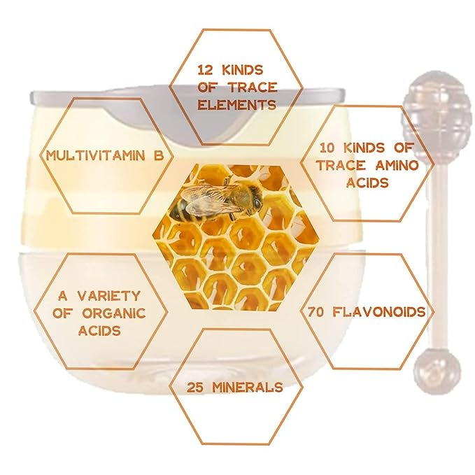 2PCS Honey Balm Lip Balm, Lip Aging