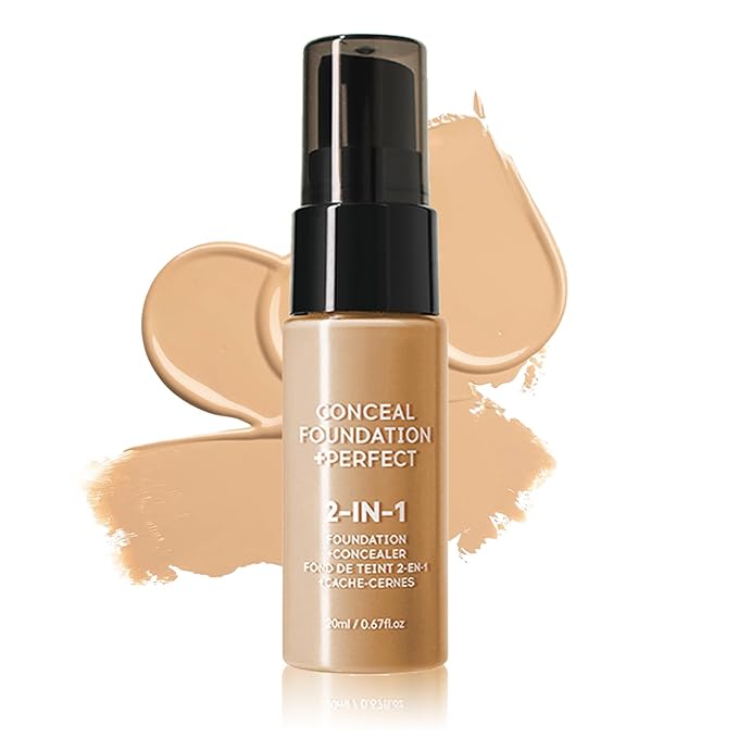 Concealer Full Coverage Foundation for Mature Skin,Oil Control