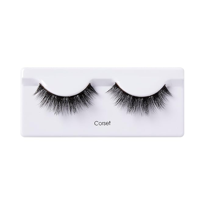 KISS Triple Push-Up, False Eyelashes, 'Corset', 10mm, Includes 1 Pair Of Lash, Easy to Apply, Reusable Lash Clusters
