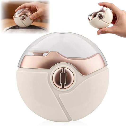 Electric Nail Clipper, 2 in 1 Electric Polishing Automatic Nail Clippers, with 2 Adjustable Speeds, Nail Trimmer for Seniors, Adults (Khaki)