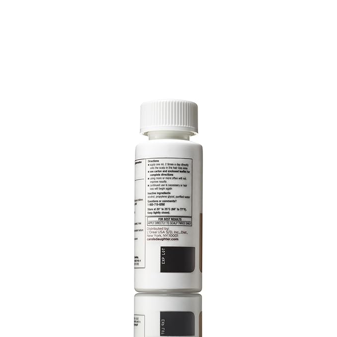 Carol's Daughter Goddess Strength Hair Regrowth Treatment for Women, 2% Minoxidil Solution for Hair Loss and Thinning, One Month Supply, 2 Fl Oz