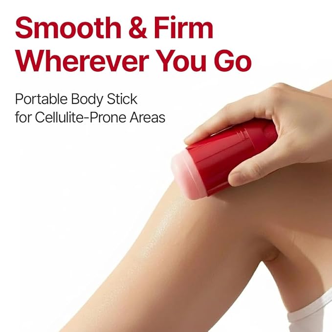 JAKYOUNG Cellu-Light Body Firming Stick – Helps Reduce the Appearance of Cellulite & Smooth Uneven Skin Texture | Pink Pepper & Essential Oils | Non-Greasy Massage Balm 1.76 oz (50 g)