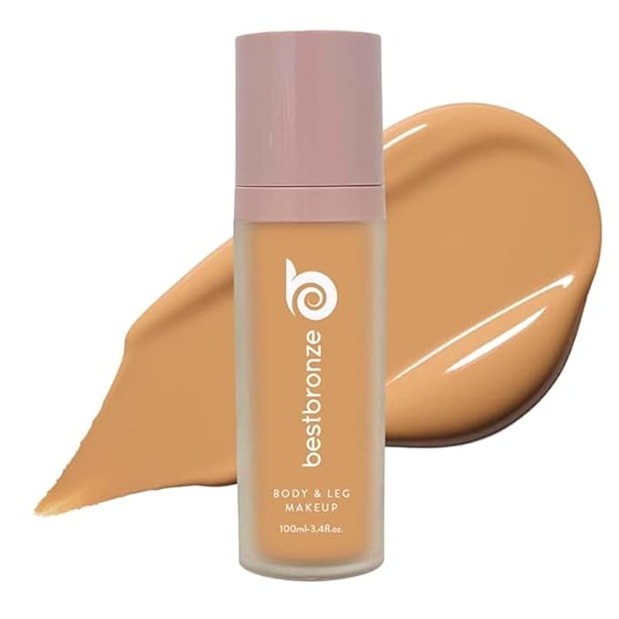 Best Bronze Bombshell Body Makeup - Tattoo Cover Up Makeup & Body Foundation Waterproof - Tattoo Concealer Waterproof for Scars, Varicose Veins Cover Up & Leg Foundation (NC42 True Medium Beige)