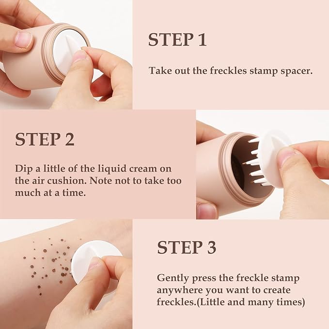 Boobeen Freckle Stamp Face Freckles Air Cushion Liquid