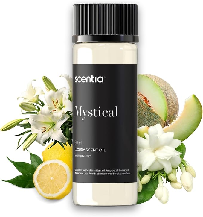 Scentia Premium Diffuser Oil Inspired by The Wynn, Las Vegas Hotel - 20 mL 0.67 fl oz - Fragrance Oil Blend for Aromatherapy & Ultrasonic Diffusers - Mystical, Made in USA
