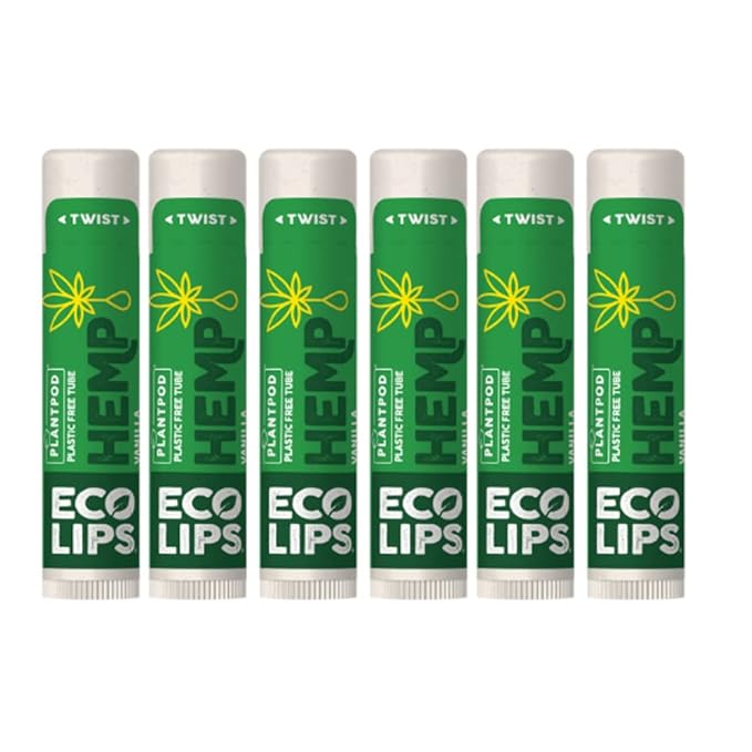 Eco Lips Organic Hemp Lip Balm (Vanilla,
