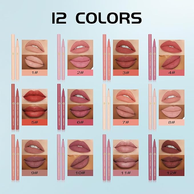 YOUNG VISION Gourd-Shaped Precision Liquid Lipstick & Lipliner YOUNG