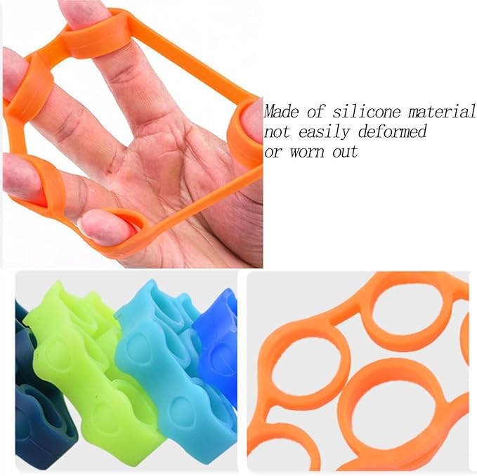 6pcs Finger Strength Trainers