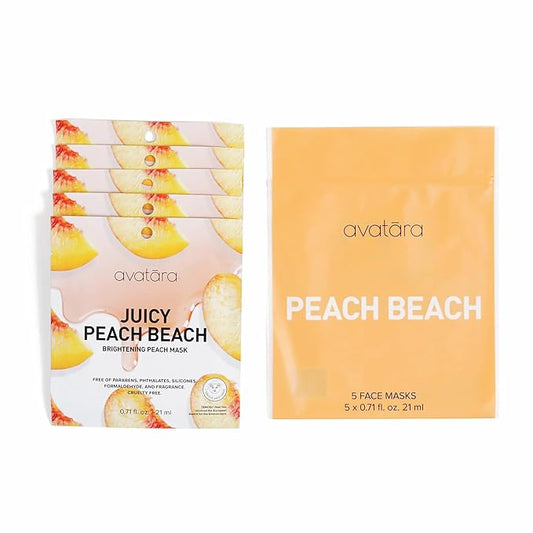 Avatara Juicy Peach Brightening Facial Mask