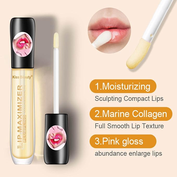 Lip Plumper, Lip Oil Tinted Moisturizing