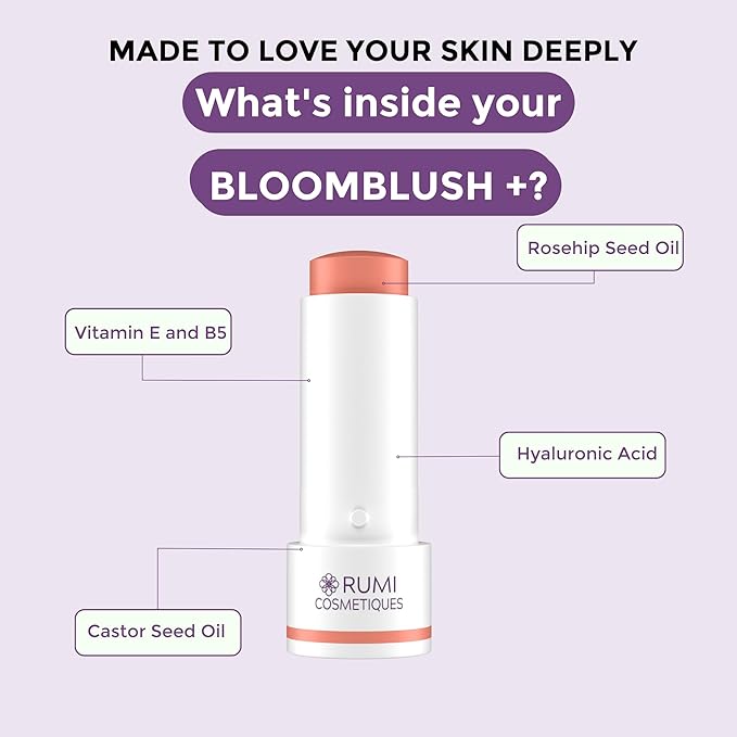 BloomBlush+ Multipurpose Color Stick For Older Women - Peach, Regular)
