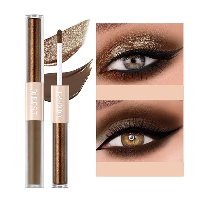 Glitter Matte Eyeshadow liquid Pigments Metals Gloss Sparkling Smokey Eye Looks Shimmer Dark Brown