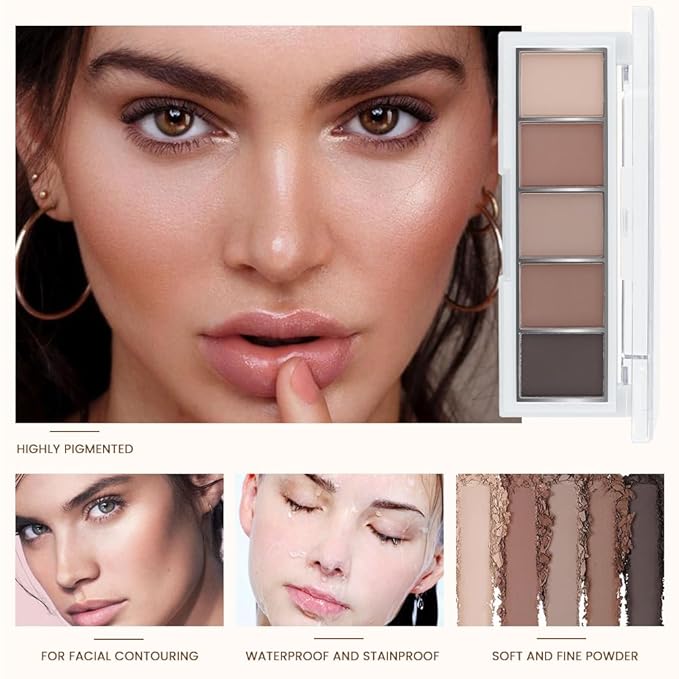 Mini Taupe Grey Palette: Your go-to for natural & smokey looks! This ultra-blendable, matve formula creates the perfect contour & nude eye. Made to make blue & green eyes pop!