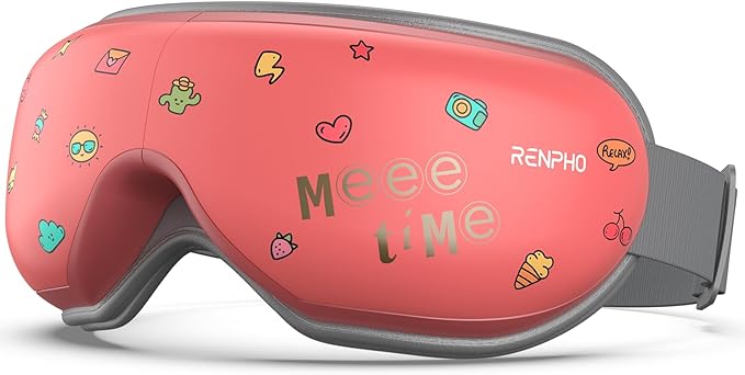 RENPHO Eye Massager with Heat, Valentines Day Gifts for Her Him Birthday Gifts for Women Mom, FSA Eligible HSA Eye Mask for Migraine,Sleep Mask for Dry Eyes Relax, Reduce Strain for Men Dad Eyeris 1