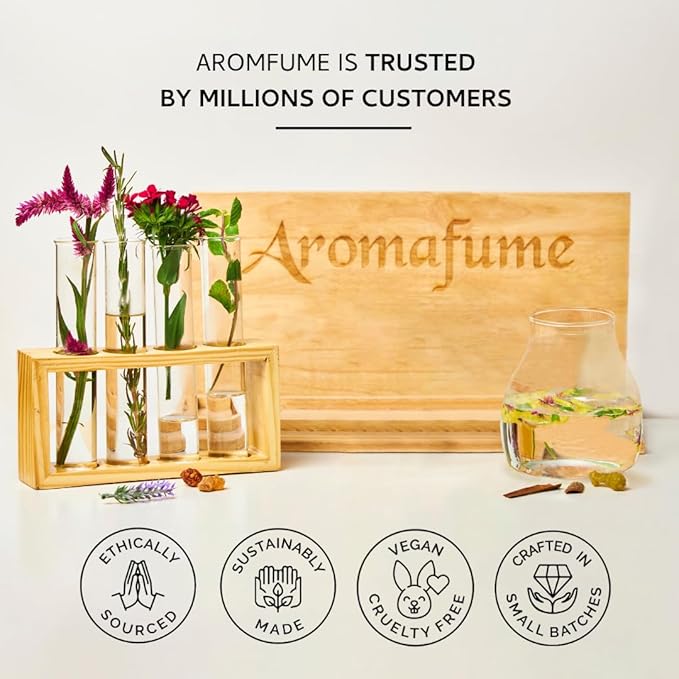 Verbena Lime Essential Oil Diffuser Blend by Aromafume | 1 x 30ml / 1 fl oz | Sweet & Citrusy Scent for Inner Peace & Positivity | Uplifting Aromatherapy Oil | Vegan & Cruelty-Free