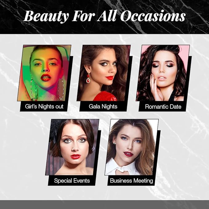 Ardell Faux Mink Lashes 815, Ultra-Soft, Natural Look False Eyelashes, Reusable Strip Lashes, 4 Pairs, 1 Pack