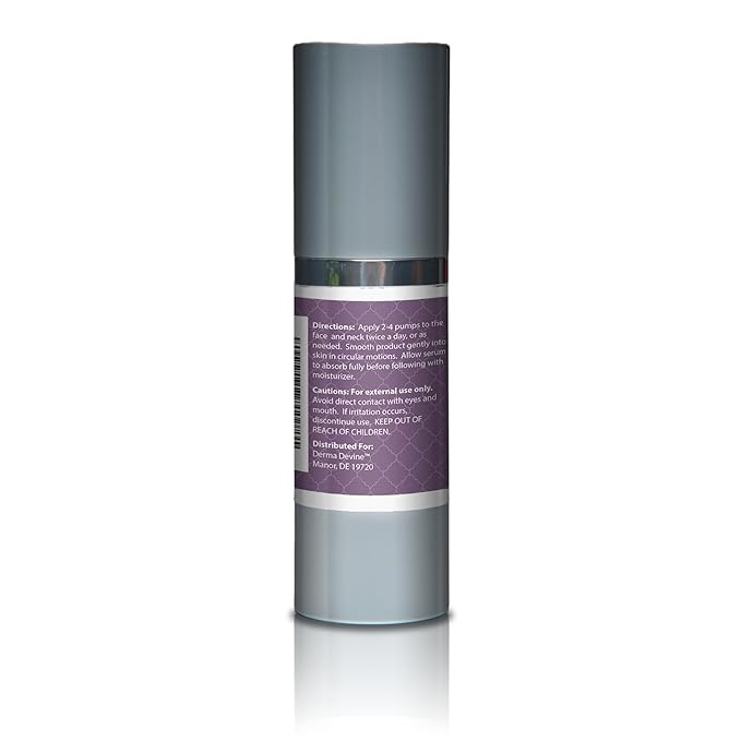 Derma Devine Advanced Anti-Aging Eye Serum- Restore Brightness and Lift- Diminish Wrinkles - Reduce Crow's Feet and Dark Cirlces