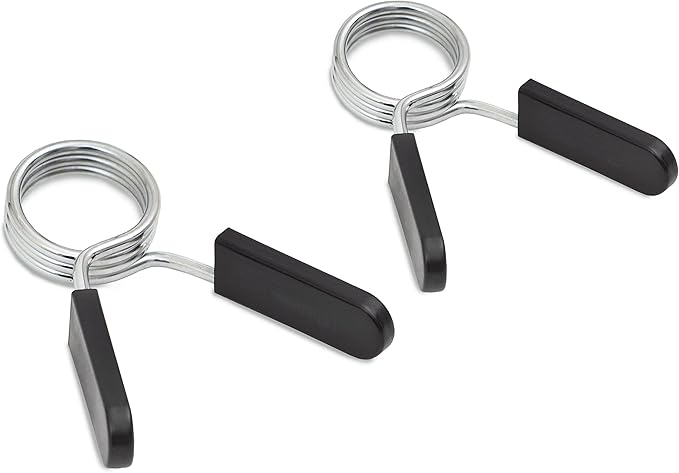 Black 2 Inch Barbell Clamps